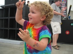 More dancing...check out my tattoo